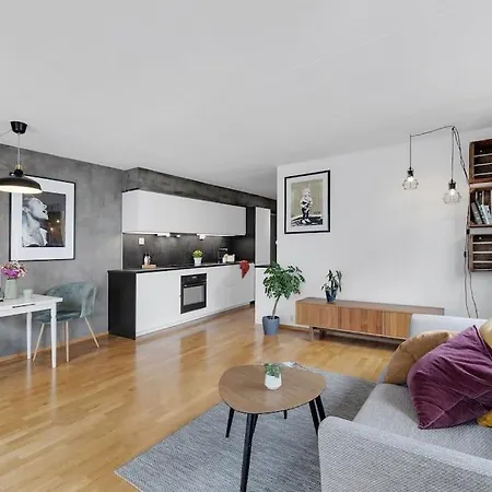 Apartmán Moderne Og Vakker Leilighet, Sentrum *